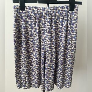 2/$15 Container Blue Floral Skirt US S